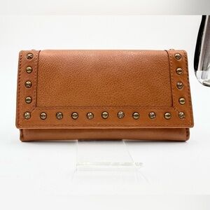 Vilenca Holland Leather Studded Wallet